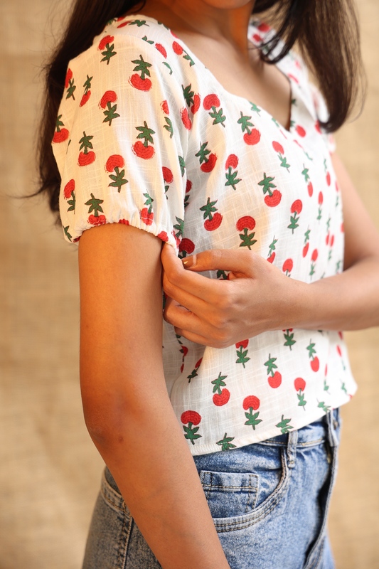 Very cherry crop top Very cherry crop top