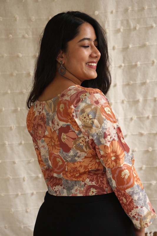 Autumn full sleeve top Autumn full sleeve top