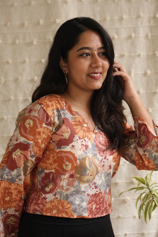 Autumn full sleeve top Autumn full sleeve top