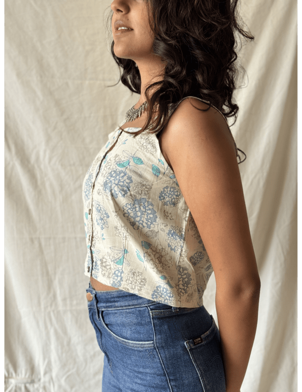 Orchid sleeveless crop top Orchid sleeveless crop top
