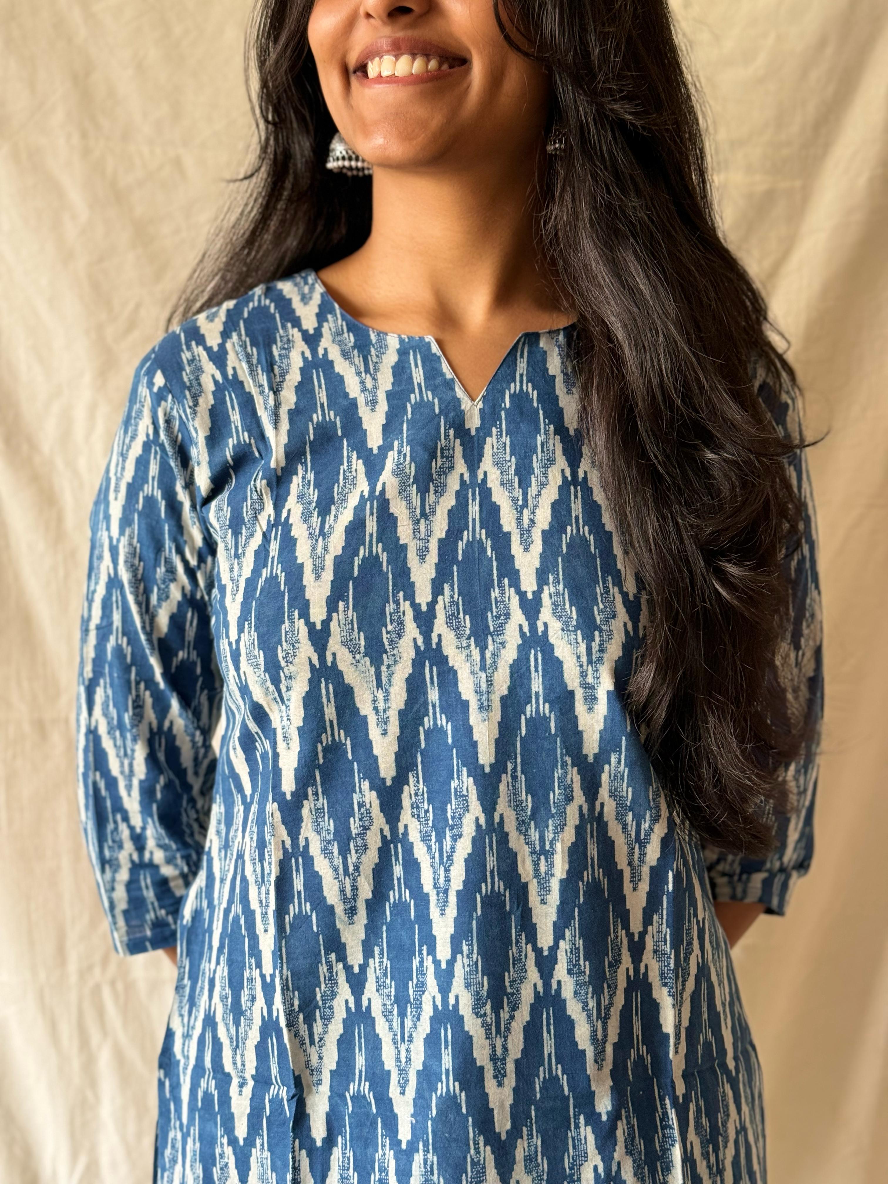Kaju katli tunic top Kaju katli tunic top